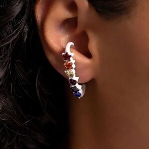 Paparazzi Starry Multicolor Hoop Earrings